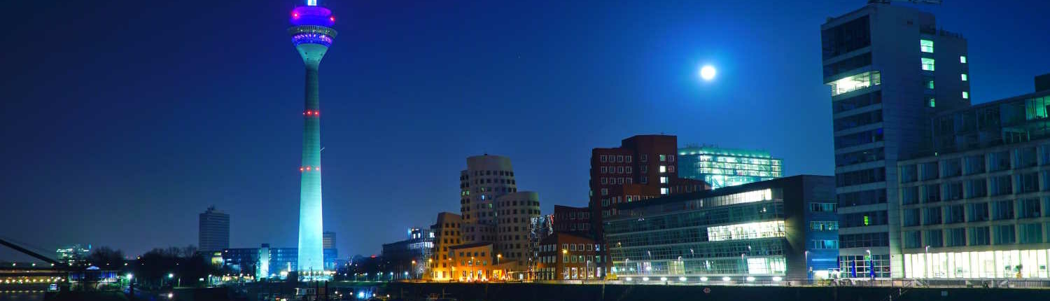 Panorama von Düsseldorf